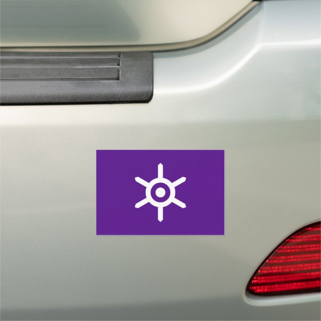 Flag of Tokyo prefecture, Japan Car Magnet (In Situ)