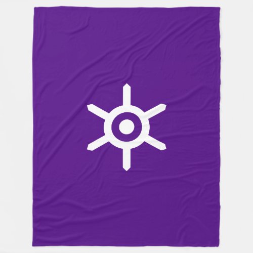 Flag of Tokyo prefecture Japan Fleece Blanket