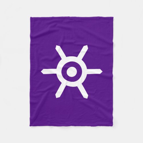 Flag of Tokyo prefecture Japan Fleece Blanket