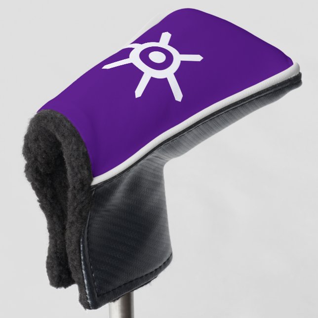Flag of Tokyo prefecture, Japan Golf Head Cover (3/4 Front)