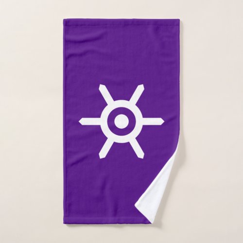 Flag of Tokyo prefecture Japan Hand Towel