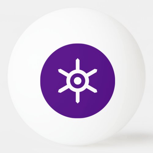 Flag of Tokyo prefecture Japan Ping Pong Ball