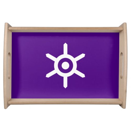 Flag of Tokyo prefecture Japan Serving Tray