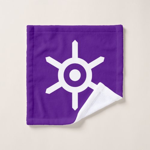 Flag of Tokyo prefecture Japan Wash Cloth