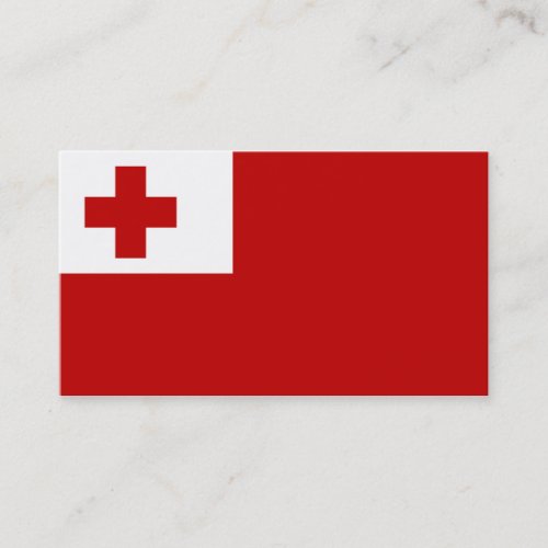 Flag of Tonga Business Cards