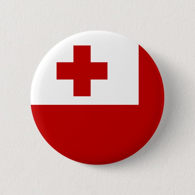 Flag of Tonga Button (Front)