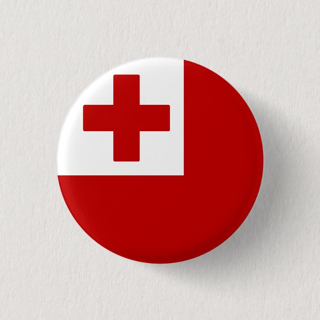 Flag of Tonga Button (Front)