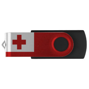 Flag of Tonga USB Flash Drive