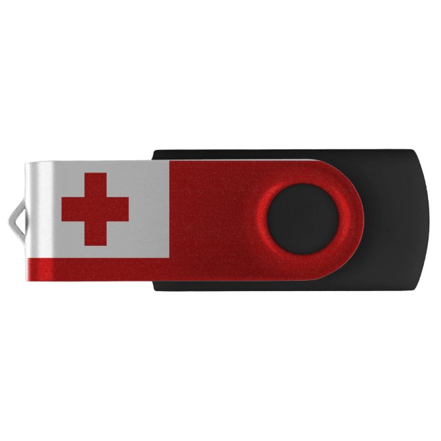 Flag of Tonga USB Flash Drive (Back)