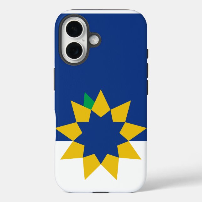Flag of Topeka, Kansas Case-Mate iPhone Case (Back)