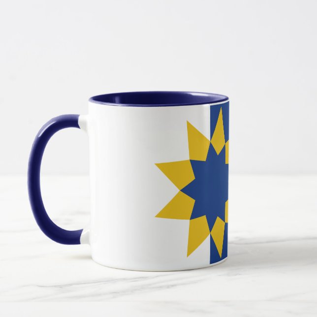 Flag of Topeka, Kansas Mug (Left)