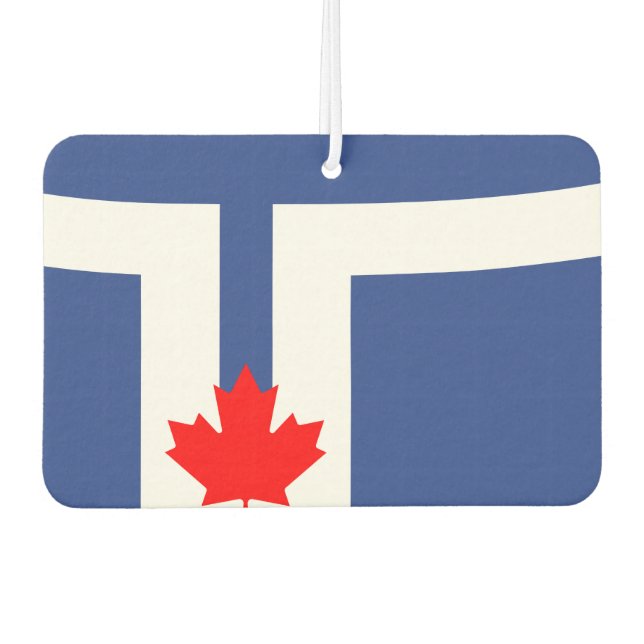 Flag of Toronto, Ontario Air Freshener (Front)
