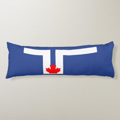 Flag of Toronto Ontario Body Pillow