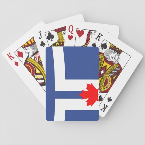 Flag of Toronto Ontario Classic Playing Cards