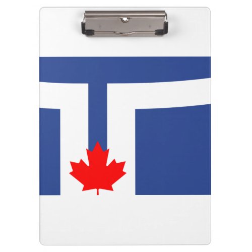Flag of Toronto Ontario Clipboard