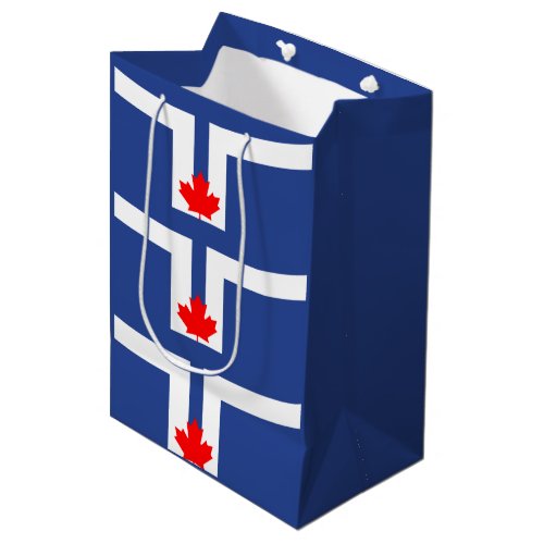 Flag of Toronto Ontario Medium Gift Bag