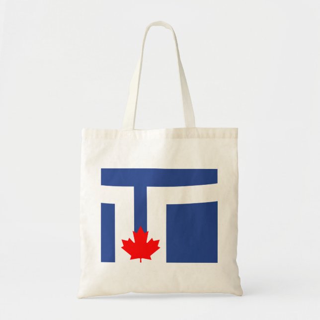 Flag of Toronto, Ontario Tote Bag (Front)