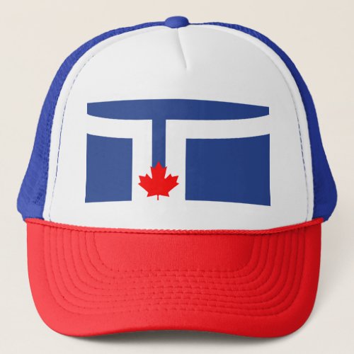 Flag of Toronto Ontario Trucker Hat