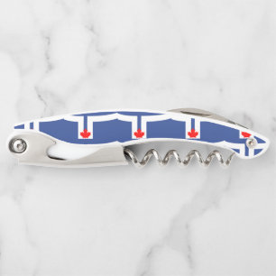 Flag of Toronto, Ontario Waiter's Corkscrew