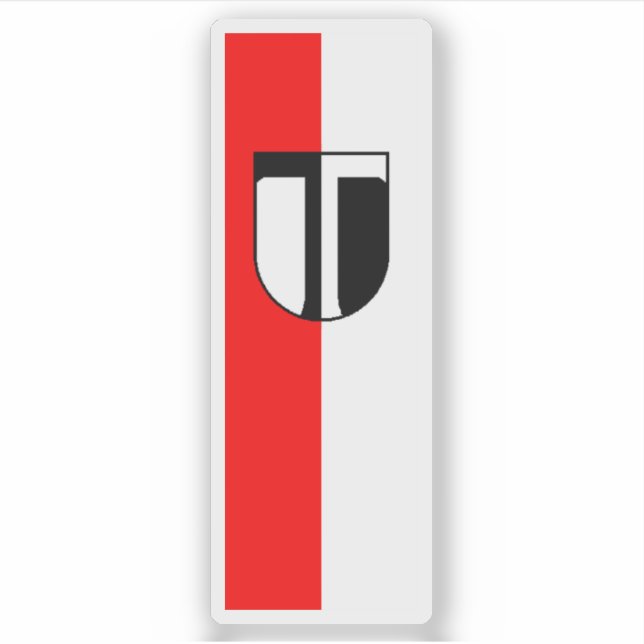 Flag of Traun, Austria Sticker (Front)