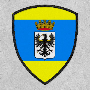 Flag of Trento, Italy Patch