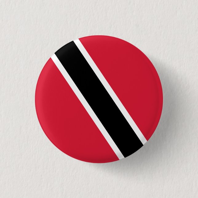 Flag of Trinidad and Tobago Button (Front)