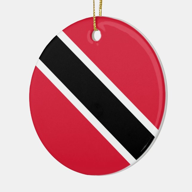 Flag of Trinidad and Tobago Ceramic Ornament (Left)