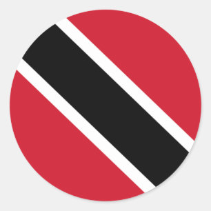 Flag of Trinidad and Tobago Classic Round Sticker