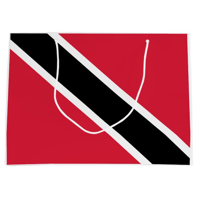 Flag of Trinidad and Tobago Large Gift Bag (Front)
