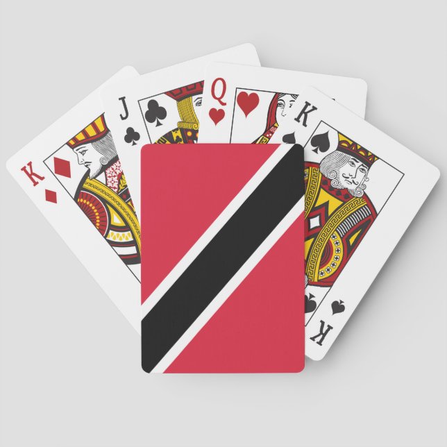 Flag of Trinidad and Tobago Poker Cards (Back)
