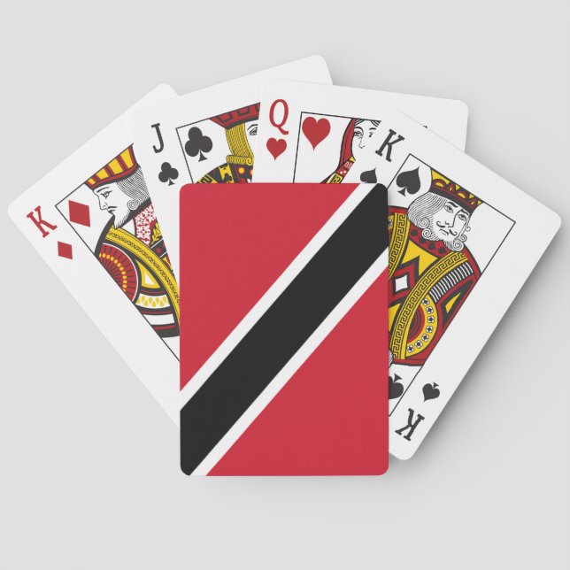 Flag of Trinidad and Tobago Poker Cards (Back)