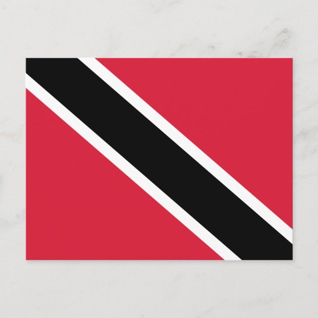 Flag of Trinidad and Tobago Postcard (Front)