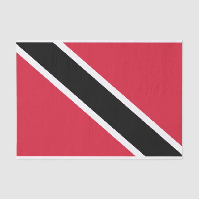 Flag of Trinidad and Tobago Tissue Paper (Front)
