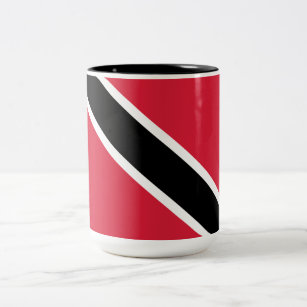Flag of Trinidad and Tobago Two-Tone Coffee Mug