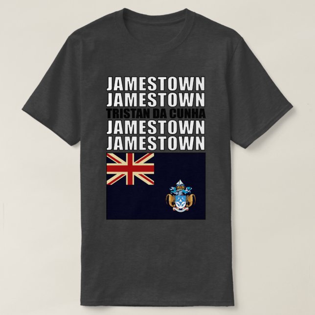 Flag of Tristan da Cunha T-Shirt (Design Front)