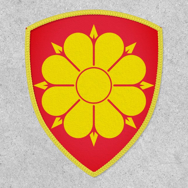 Flag of Trondheim, Norway Patch (Front)