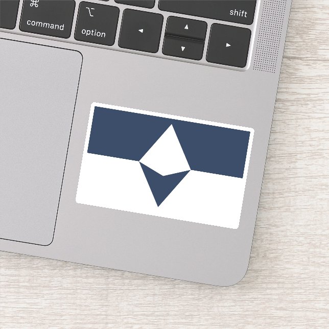 Flag of True South Antarctica Sticker (Detail)