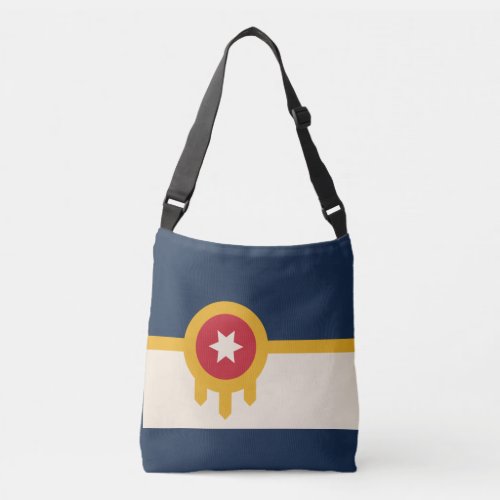 Flag of Tulsa Oklahoma Crossbody Bag