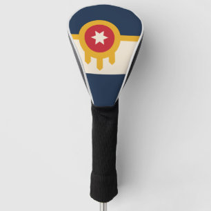 Flag of Tulsa, Oklahoma Golf Head Cover