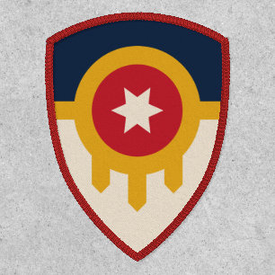 Flag of Tulsa, Oklahoma Patch