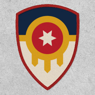 Flag of Tulsa, Oklahoma Patch