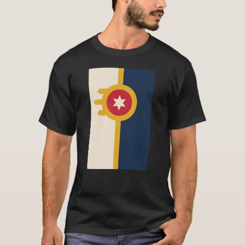 Flag of Tulsa Oklahoma T_Shirt