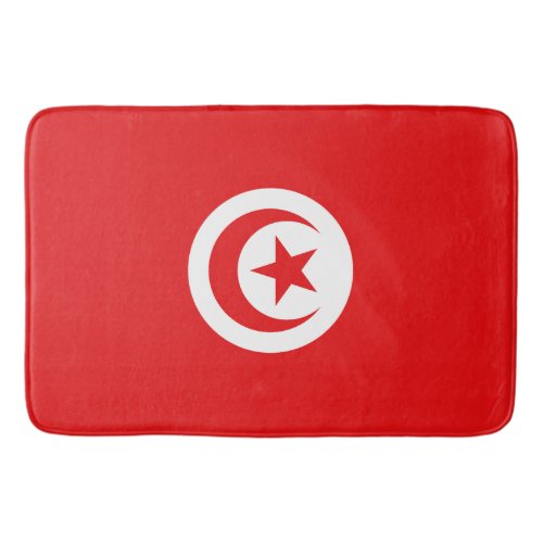 Flag of Tunisia Bath Mat