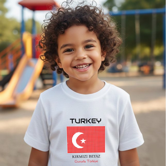 Flag of Turkey Baby T-Shirt (Creator Uploaded)