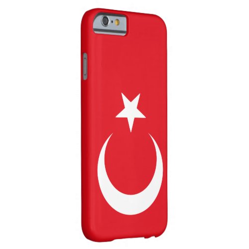 Flag of Turkey Barely There iPhone 6 Case