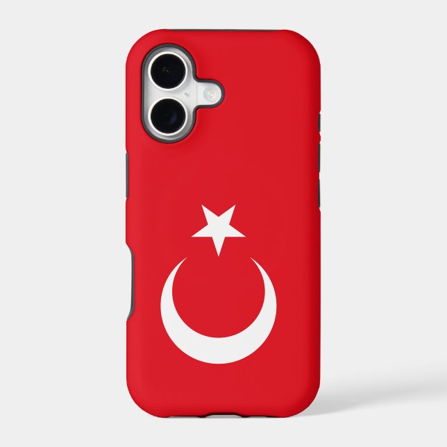Flag of Turkey Iphone Case (Back)