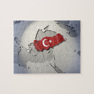 Flag of Turkey Jigsaw Puzzle