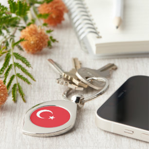 Flag of Turkey Keychain