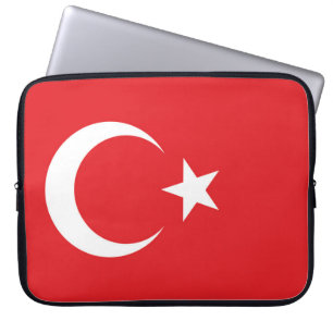 Flag of Turkey Laptop Sleeve