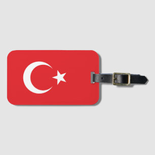 Flag of Turkey Luggage Tag